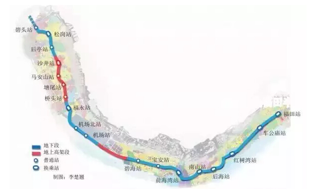 柔性電路板生產(chǎn)廠家：6月30日，深圳地鐵11號(hào)線試運(yùn)行，約嗎？